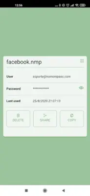 NoMorePass android App screenshot 13