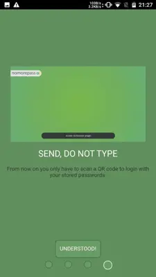 NoMorePass android App screenshot 1