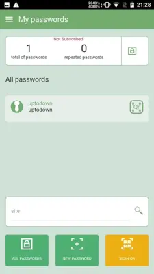 NoMorePass android App screenshot 6