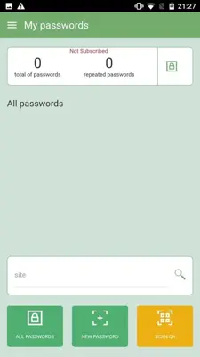 NoMorePass android App screenshot 7