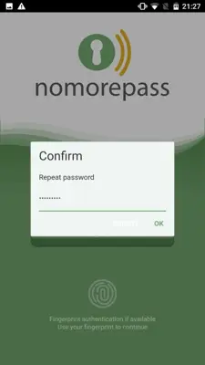 NoMorePass android App screenshot 8